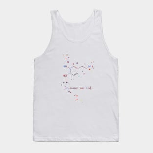 Dopamine molecule Tank Top